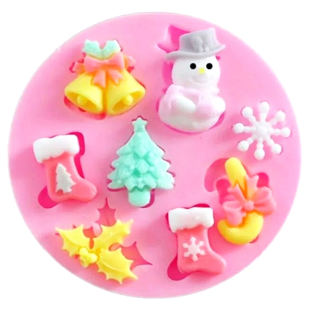 Silicone Mold Christmas Themed